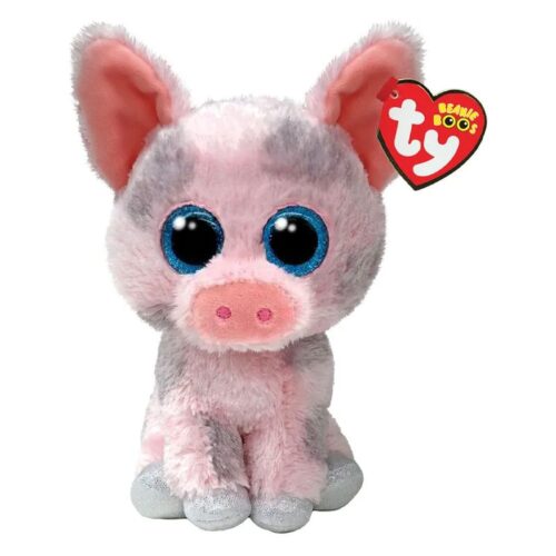 Peluche Ty Beanie Boos Hambone Cerdo Rosa – Muñeco Coleccionable TY-37318