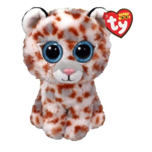 Peluche Ty Beanie Boos Coco Leopardo Blanco – Muñeco Coleccionable TY-37363