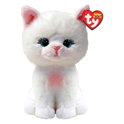 Peluche Ty Beanie Boos Amelia – Muñeco Suave Coleccionable TY-37377