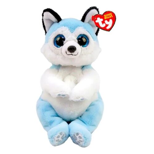 Peluche Ty Beanie Bellies Thunder Husky Azul – Muñeco Coleccionable TY-40540