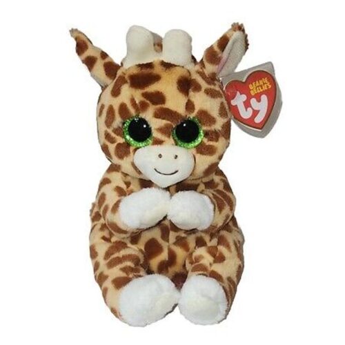 Peluche Ty Beanie Baby Tippi Jirafa – Muñeco Suave Coleccionable TY-41504