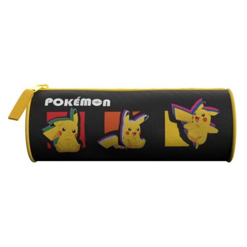 Estuche Portatodo Cilíndrico Pokémon Symbols – Accesorio Escolar PT-525-PK
