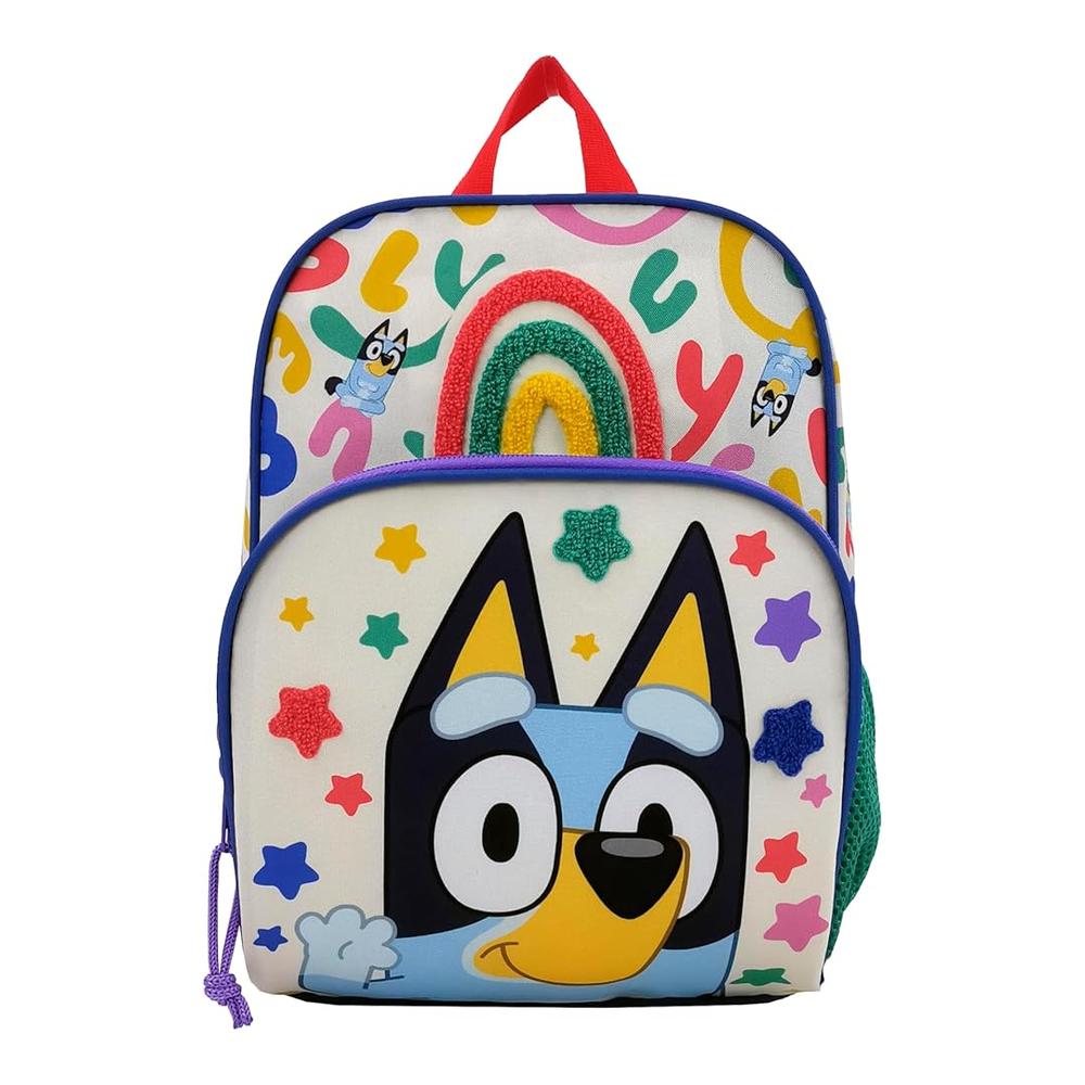 Mochila Bluey 30 cm Rainbow CyP Brands - Bolso Infantil MC32-01BY