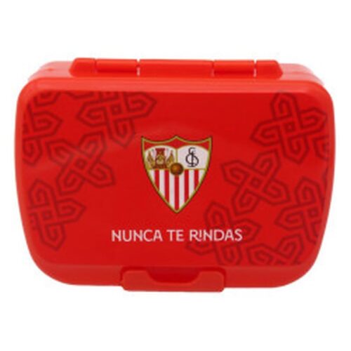 Fiambrera Sandwichera Sevilla FC Roja Escudo – Lonchera Oficial LB12-51S