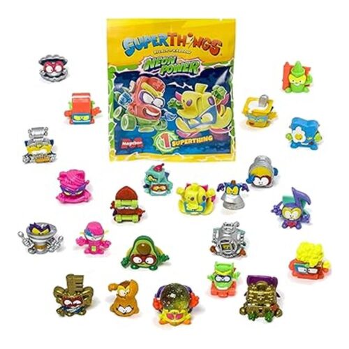 Figura MagicBox Super Things Zings Neon Power 1 Sobre Individual 23044