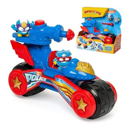 Vehículo Battle Police Superthings Kazoom Power Batalla Exclusivos 43790