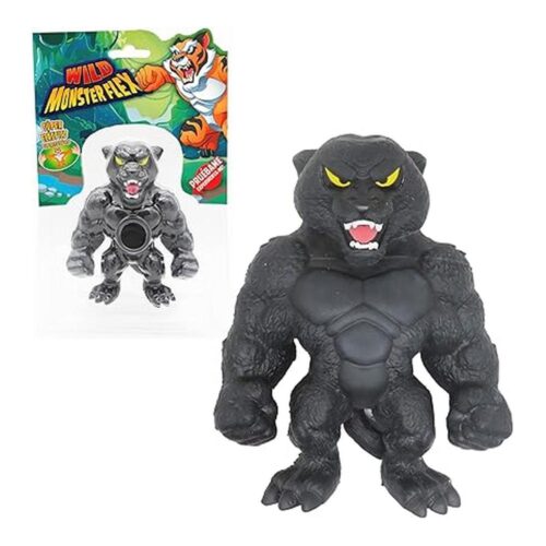Muñeco Monsterflex Wild Monster Panther Bizak Extensible 25 cm 64390011-1
