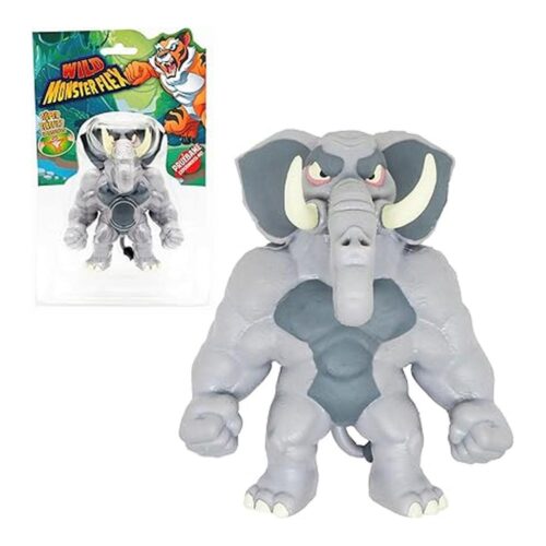 Muñeco Monsterflex Wild Monster Jumbo Bizak Extensible 25 cm 64390011-3