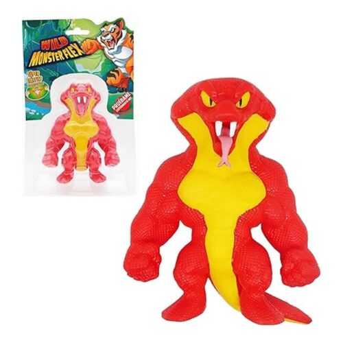 Muñeco Monsterflex Wild Monster Kobra Bizak Extensible 25 cm 64390011-11