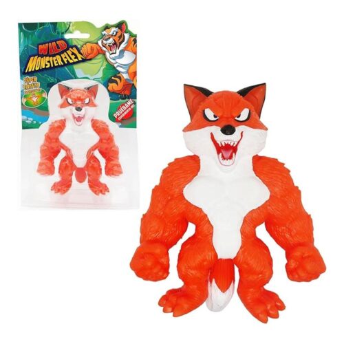 Muñeco Monsterflex Wild Monster Flame Bizak Extensible 25 cm 64390011-14