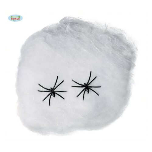 Bolsa telaraña blanca Halloween 40g Guirca 16878
