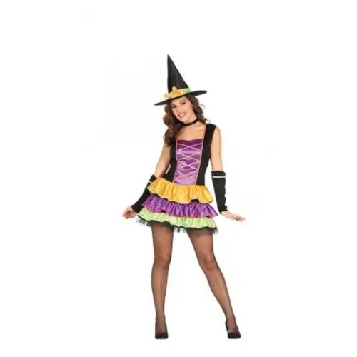 Disfraz adulto bruja Sexy Halloween talla 30-40 Guirca 88043