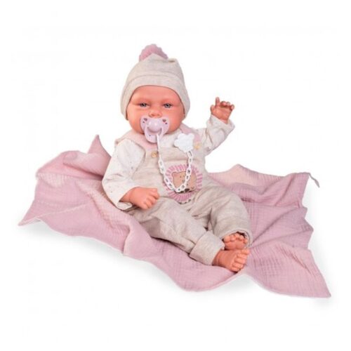 Muñeca Babydoo Antonio Juan Posturas con Manta Coleccionable 18310
