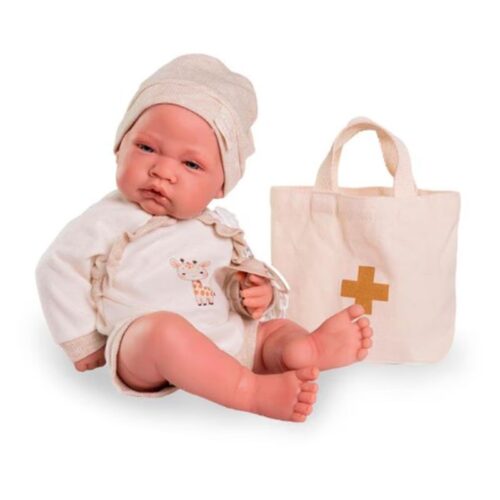 Muñeco Bebé Recién Nacido Lui Doctor Antonio Juan 42 cm Maletín 50424