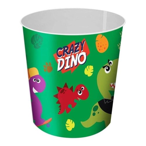 Papelera Crazy Dino – Contenedor Basura Temático Dinosaurios KL11154