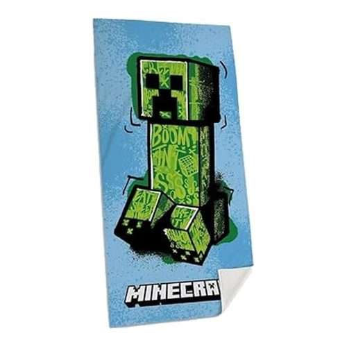 Toalla Minecraft Algodón – Toalla Playa o Baño Videojuegos MNC-437T