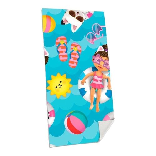 Toalla Casa Muñecas Gabby Algodón – Toalla Infantil Temática GD00003
