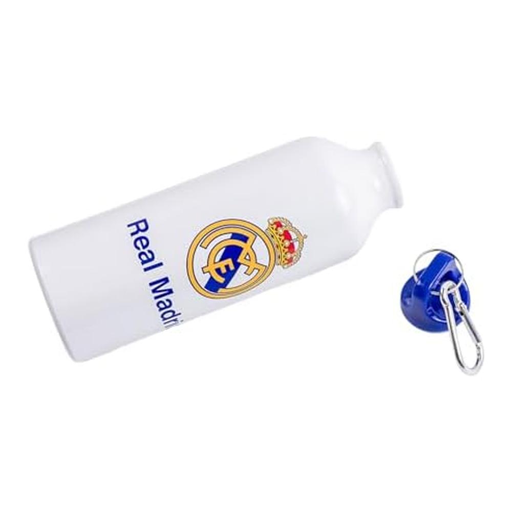 Cantimplora Aluminio Real Madrid - Botella Deportiva Oficial RM00006 - Imagen 2