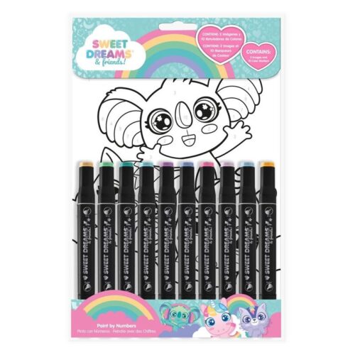 Pinta Números Sweet Dreams – Juego Pintura Creativa KL11669