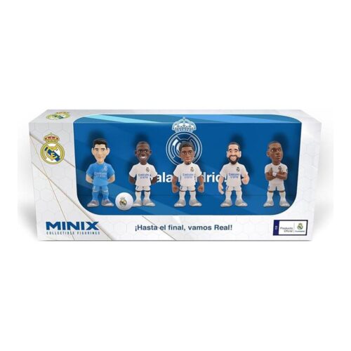 Pack Figuras Minix Real Madrid 5 Coleccionables 7 cm 2025 MN18352