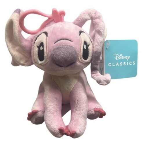 Llavero Peluche Stitch Clip Angel – Accesorio Coleccionable 26.2736