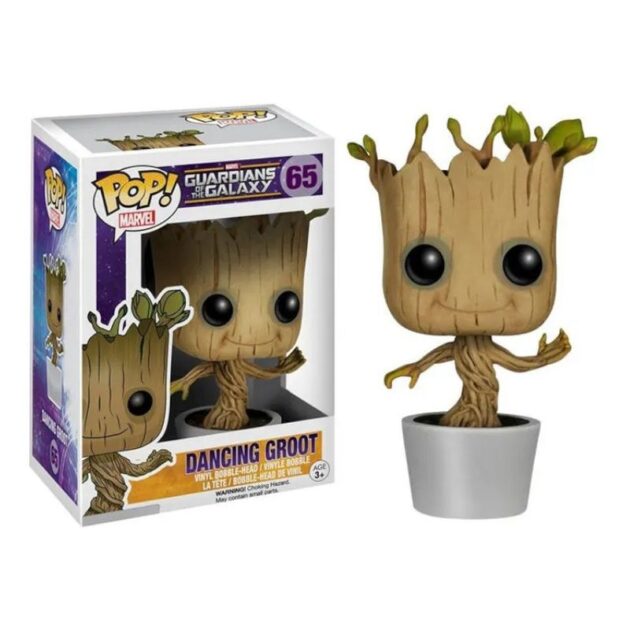 Funko Pop Dancing Groot Guardianes de la Galaxia 65 05104 FUNKO