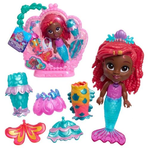 Muñeca Ariel Junior Jr Pop Tail – Juguete Disney con Accesorios 39921