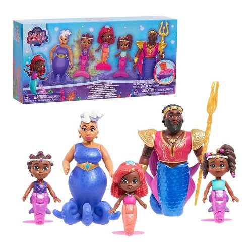 Conjunto Figuras Ariel Royal Family Just Play Disney Junior 6 Piezas 39927