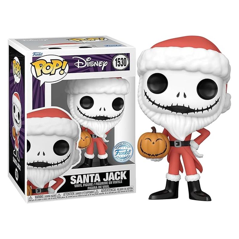 Funko Jack Santa Pesadilla antes de Navidad 1530 82861 FUNKO