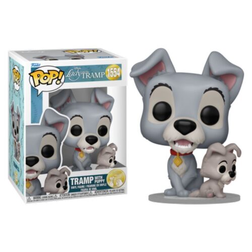 Funko Pop Golfo con puppy La Dama y el Vagabundo Disney 1554 83569 FUNKO