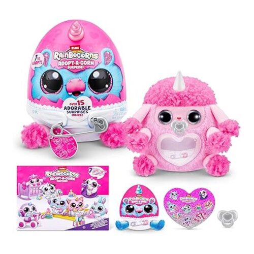Peluche Adopt-A-Corn Surprise ZURU Coleccionable Bebé Huevos 23.5 cm 92105-rspelo