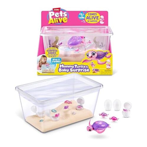 Juguete Robot Tortuga Mama Turtle Surprise Pets Alive ZURU 9560