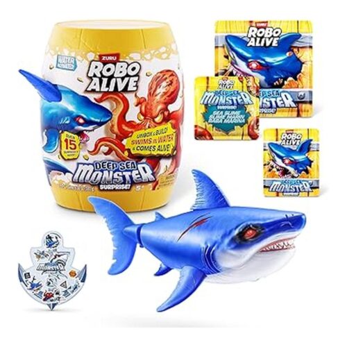 Robo Alive Deep Sea Monster Surprise ZURU Shark Electrónico Caja Sorpresa 71155-TI