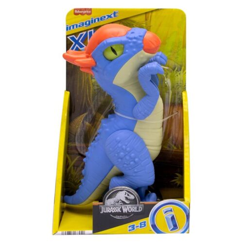 Fisher-Price Imaginext Jurassic World Estigimoloch XL Figura de Dinosaurio de Juguete articulada de 25 cm HRK71