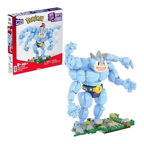 MEGA Pokémon Machamp 401 Bloques con Movimiento HTH70