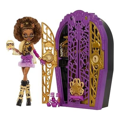 Muñeca Monster High Skulltimate Secrets Hauntlywood Clawdeen Wolf Armario Sorpresas JBG80