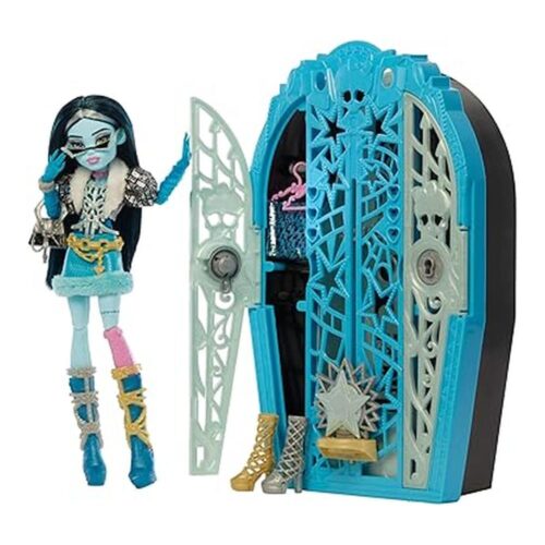 Muñeca Monster High Skulltimate Secrets Hauntlywood Frankie Stein Armario Sorpresas JBG81