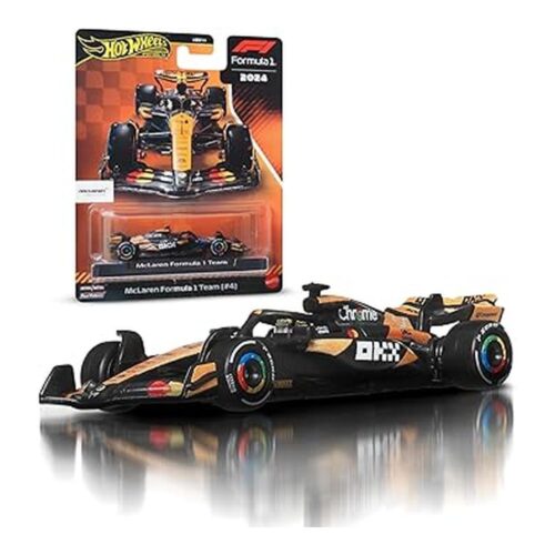 Hot Wheels Coche McLaren Formula 1 Escala 1:64 Metal Coleccionable JBM11