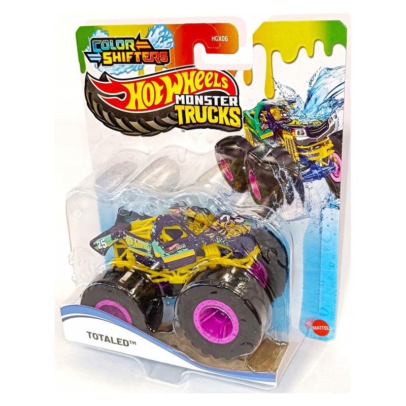 Hot Wheels Monster Trucks Color Shifters Truck Cambia Color JCH03