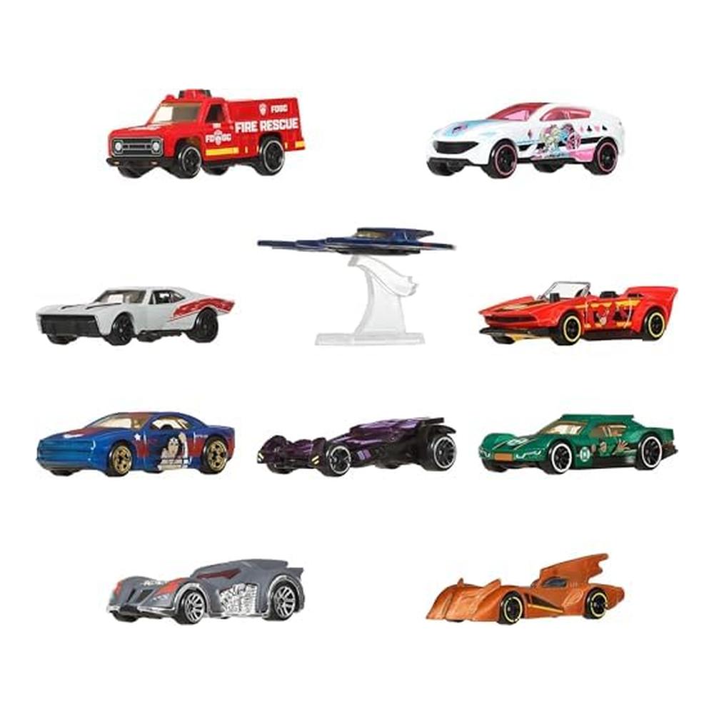 Hot Wheels Set Batman 10-Pack Mid Tier 2025 Mix 1 JCT91 - Imagen 2