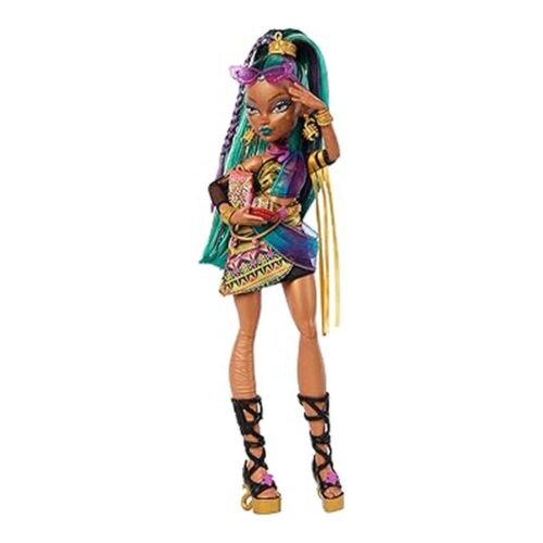Muñeca Nefera De Nile Monster High Momia Escarabajo Accesorios JDR48