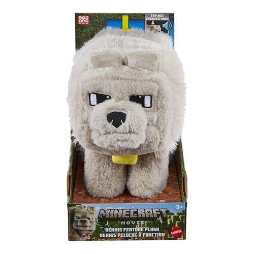 Peluche Dennis Lobo Minecraft 20 cm Coleccionable Juguete JKB90