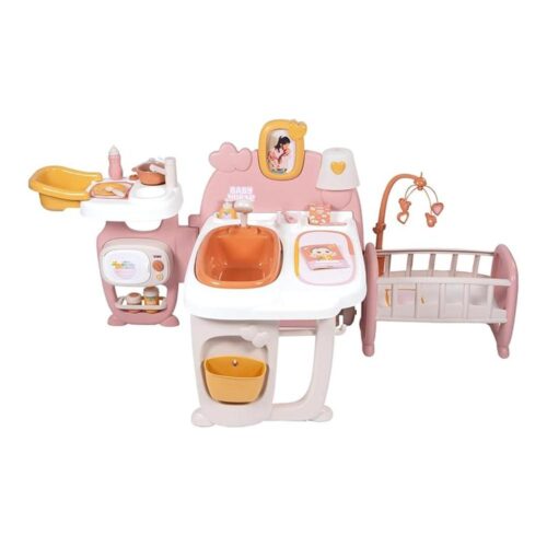 Smoby Casita Baby Nurse con 19 Accesorios Plegable 7600220394