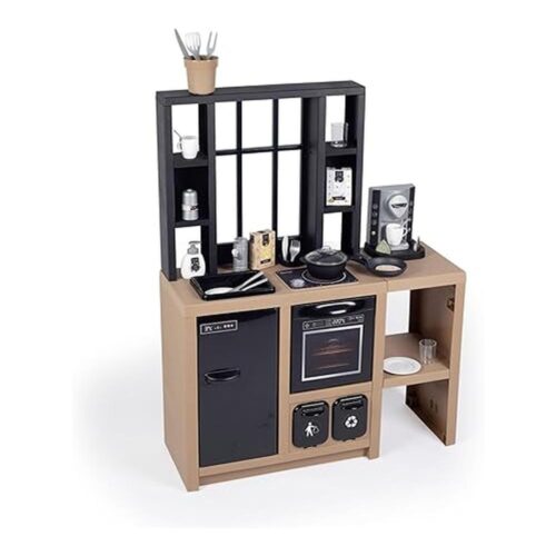 Smoby Cocina Infantil Loft con 32 Accesorios Industrial 7600312600