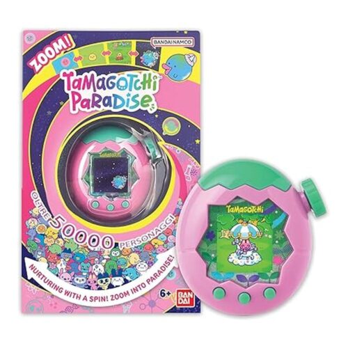 Tamagotchi Land Paradise Mascota Virtual Rosa Bandai 43421