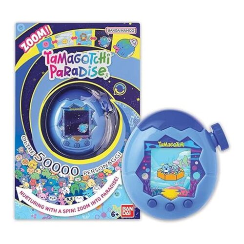 Tamagotchi Water Paradise Mascota Virtual Azul Bandai 43422