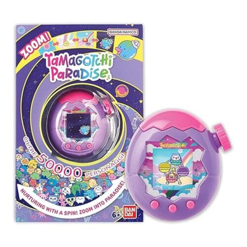 Tamagotchi Sky Paradise Mascota Virtual Purple Bandai 43423