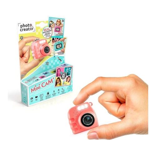 Cámara Digital Mini Photo Creator Canal Toys Instant Coral CLK060