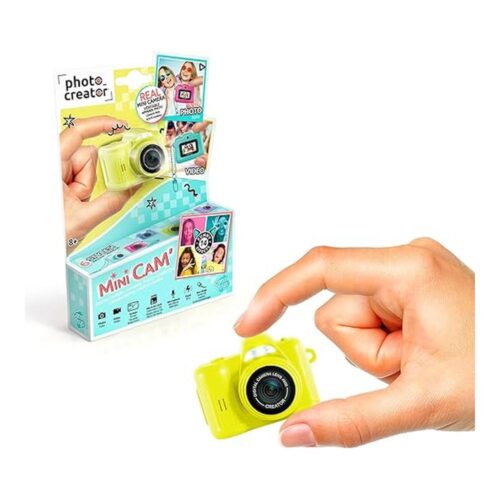 Cámara Digital Mini Photo Creator Canal Toys Pro Amarillo CLK062