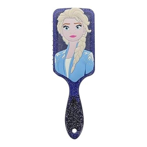 Disney Frozen II Cepillo Pelo Silicona 3D Elsa Desenredante Oficial 7053